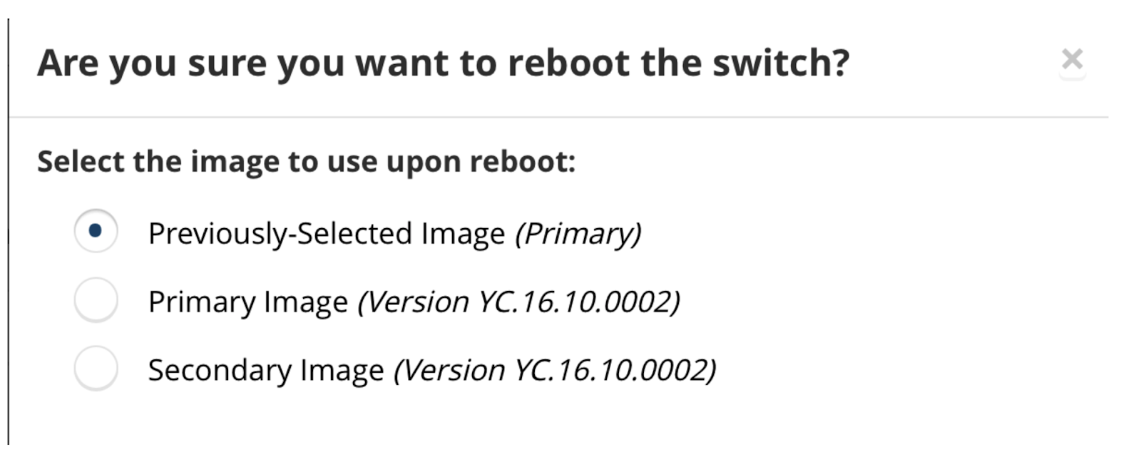 Switch Image Select