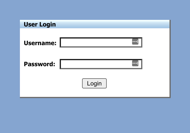 User Login for switch